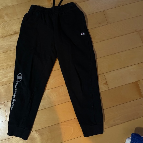 kids‘ champion pants, size=black 7/8,gray 6 - Picture 2 of 5